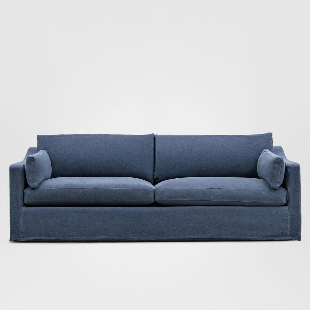 Clovelly Hamptons 3 Seat Sofa Navy