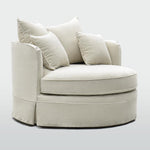 Noosa Hamptons Snuggle Chair Beige