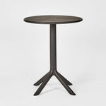 Ellee Café Bistro Table All Weather outdoor Black 60cm