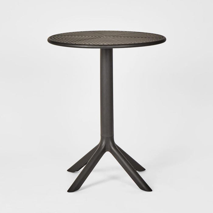 Ellee Café Bistro Table All Weather outdoor Black 60cm