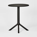 Ellee Café Bistro Table All Weather outdoor Black 60cm
