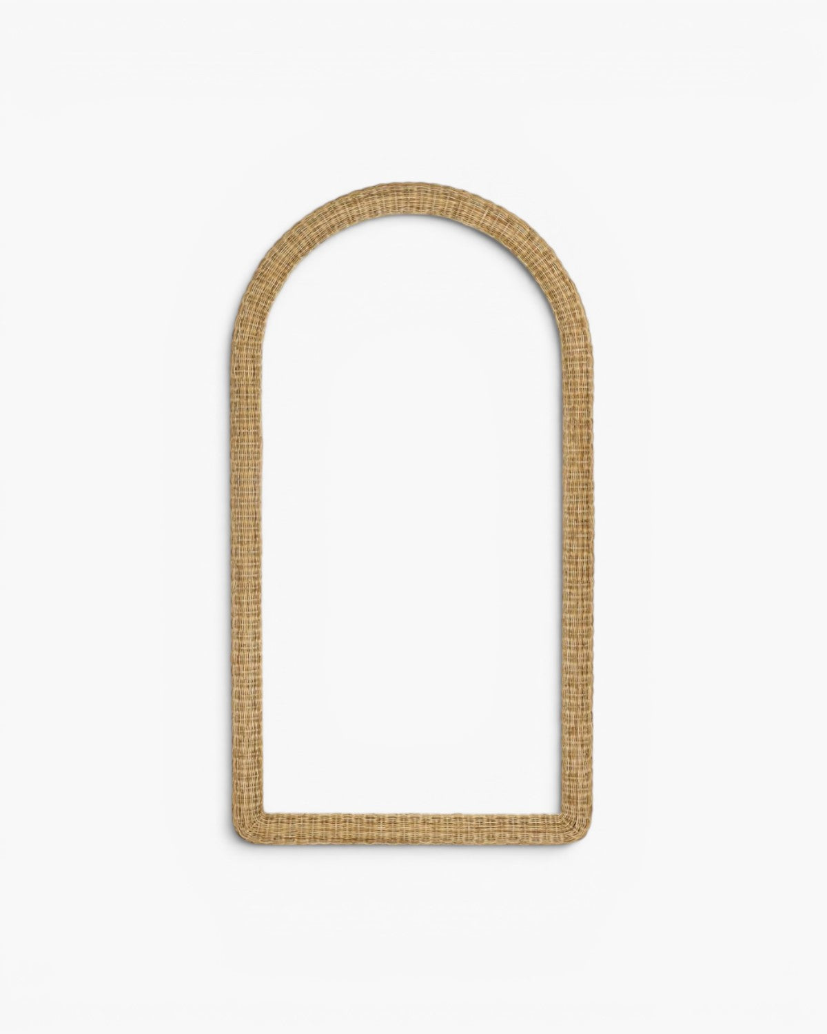 Long Island Mirror Arch Rattan
