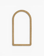 Long Island Mirror Arch Rattan