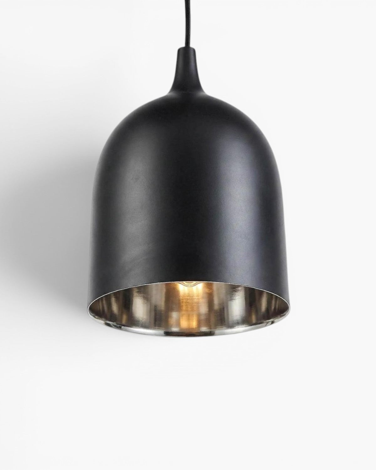 Lumi-R Ceiling Pendant Black and Silver