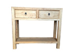 Chinese Antique Reproduction Hall Table with Shelf