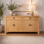 Chinese Antique Reproduction 2-Drawer 4-Door Sideboard 140cm – styled setting