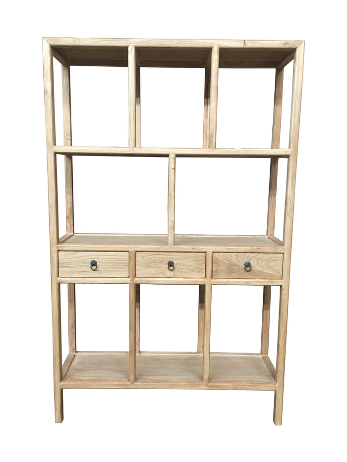 Chinese Antique Reproduction Bookshelf/Display Cabinet