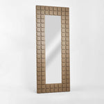 Porto Walnut Floor Mirror