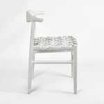 Sorren Dining Chair White Leather