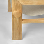 Twyla ArmChair Taupe Seat