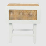 Zoe Bedside Table Chalk
