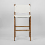 Marvin Bar stool High Back White
