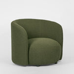 Plume ArmChair Olive Boucle