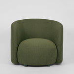 Plume ArmChair Olive Boucle