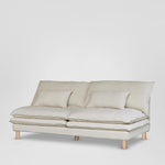 Aura 2 Seater No Arms Cover C7 Natural Linen - Cover Only