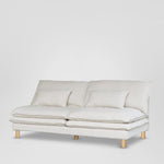 Aura 2 Seater No Arms Cover C7 White - Cover Only