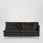 Aura 2 Seater Right Arm Cover Class 7 Black - Cover Only