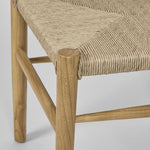 Arc Wishbone Dining Chair Natural