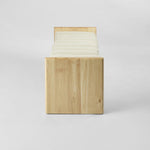 Ava Bench Seat Ivory & Natural