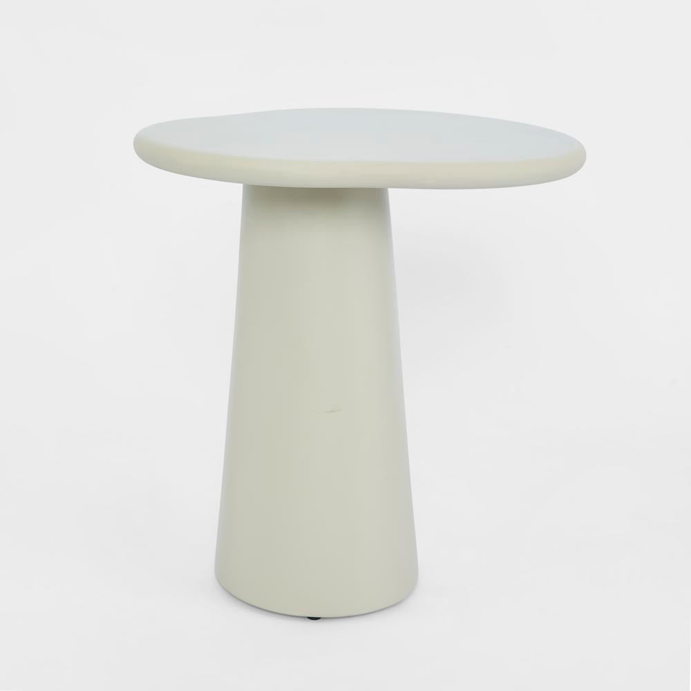 Koa Side Table Ecru