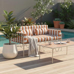 Wira Coffee Table Outdoor White with tiled top