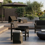 Arcos Outdoor Side Table
 Black