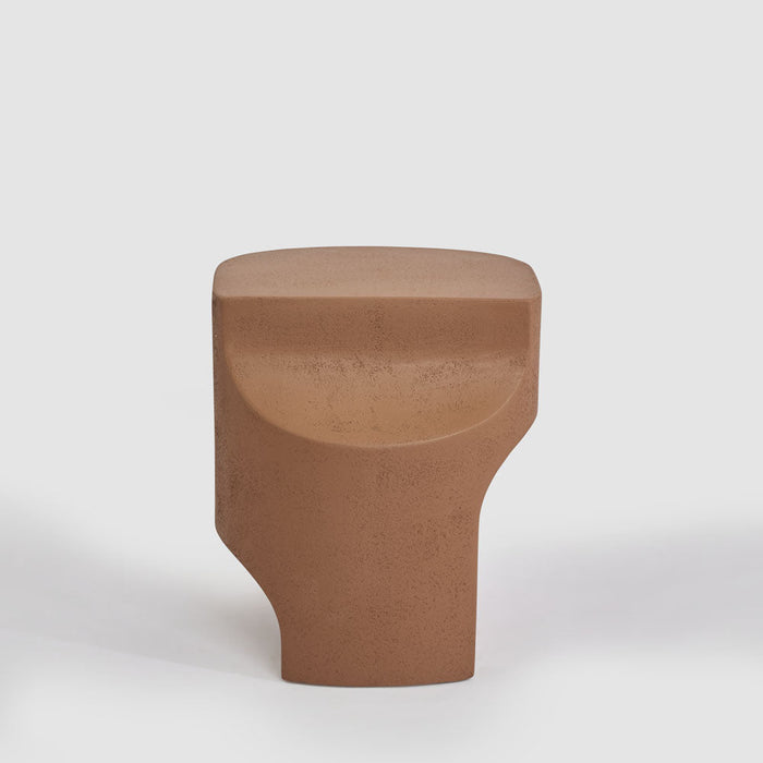 Arcos Outdoor Side Table
 Clay