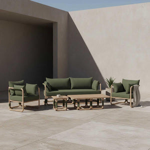 Vita Outdoor Sofa Forest Green