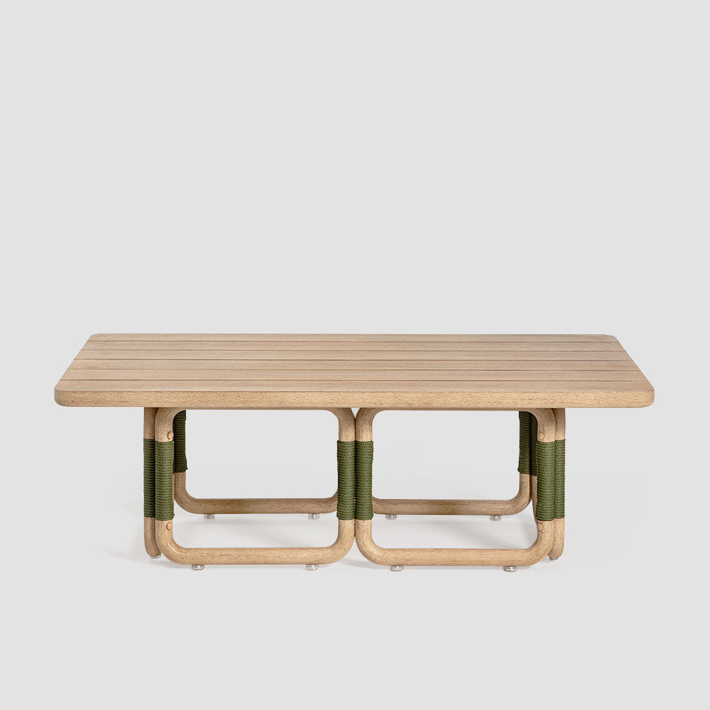 Vita Outdoor Coffee Table Natural & Green