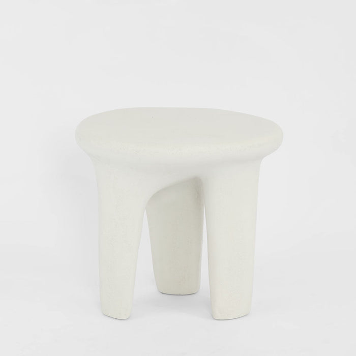 Kiva Outdoor Side Table White