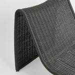 Riven Outdoor Sunlounge Black