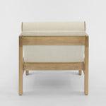 Ava Armchair Ivory Natural