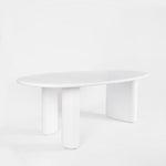Oko Dining Table Outdoor White 220cm