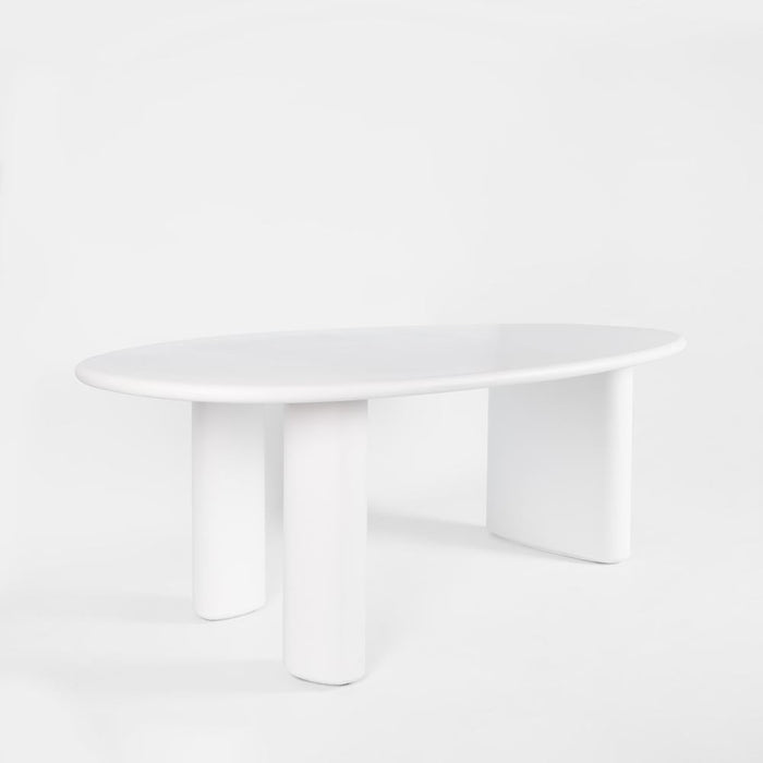 Oko Dining Table Outdoor White 220cm