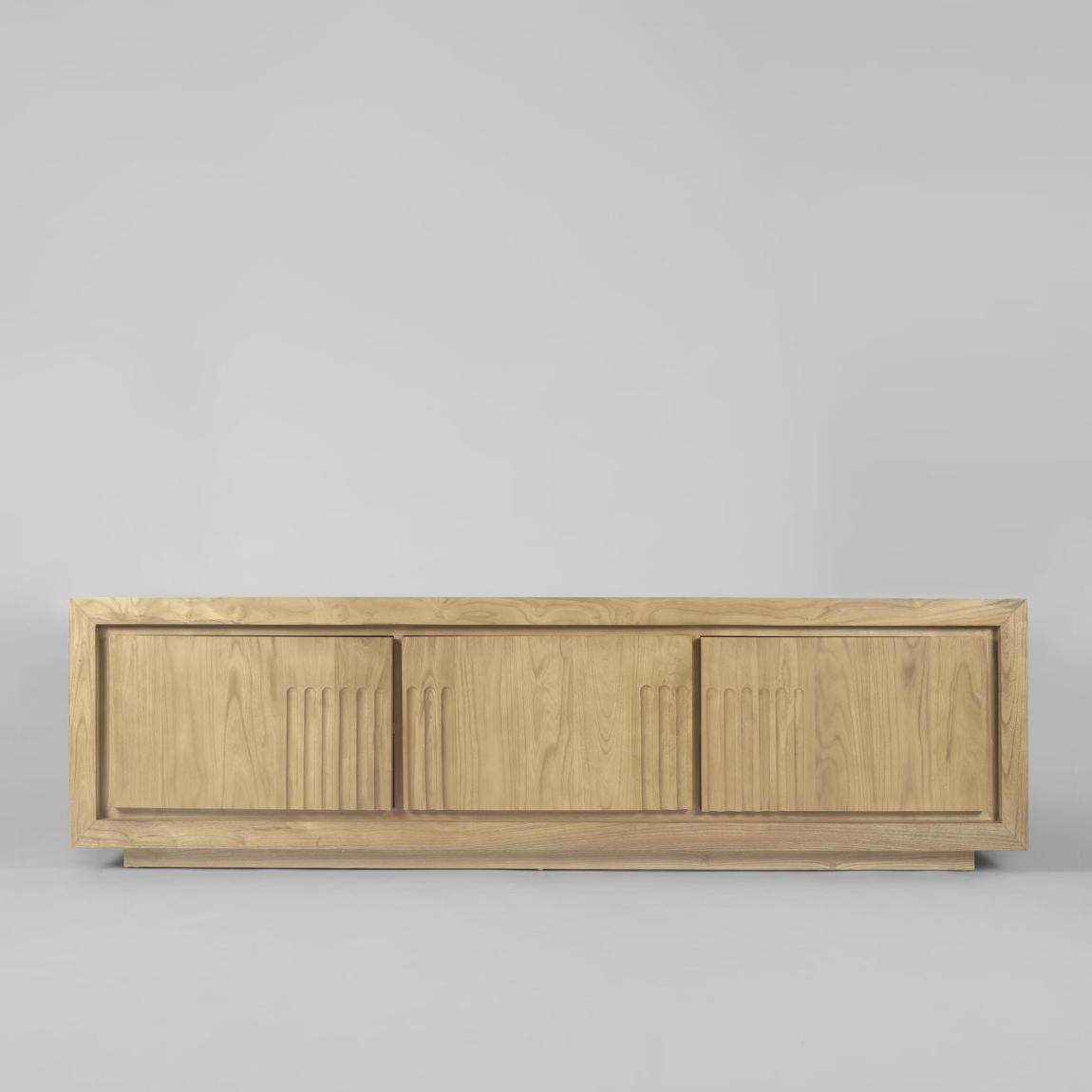 Rock Sideboard Unit Low Natural