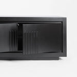 Rock Sideboard Unit Low Black