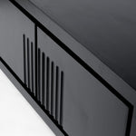 Rock Sideboard Unit Low Black