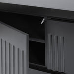 Rock Sideboard Unit Low Black