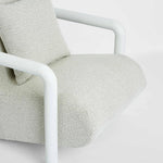 Argo Armchair Ecru with white frame Outdoor