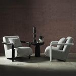 Argo Armchair Ecru with white frame Outdoor