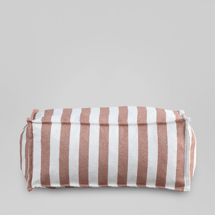 Lola Ottoman Terracotta Stripe