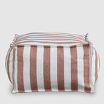 Lola Ottoman Terracotta Stripe