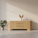 Arlo Sideboard Light Oak & Terrazzo
