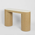 Arlo Console Light Oak & Terrazzo