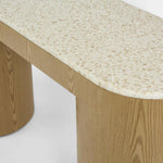 Arlo Console Light Oak & Terrazzo
