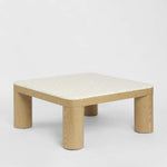 Arlo Coffee Table Light Oak & Terrazzo