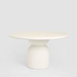 Olive Outdoor Dining Table White 130cm