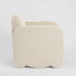 Margot Armchair Natural/White Stripe