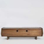 Bow Entertainment Unit Dark Walnut