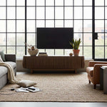 Bow Entertainment Unit Dark Walnut
